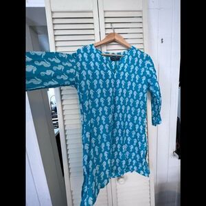 Kikisol tunic bathing suit cover up